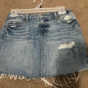 True Craft denim mini skirt!!